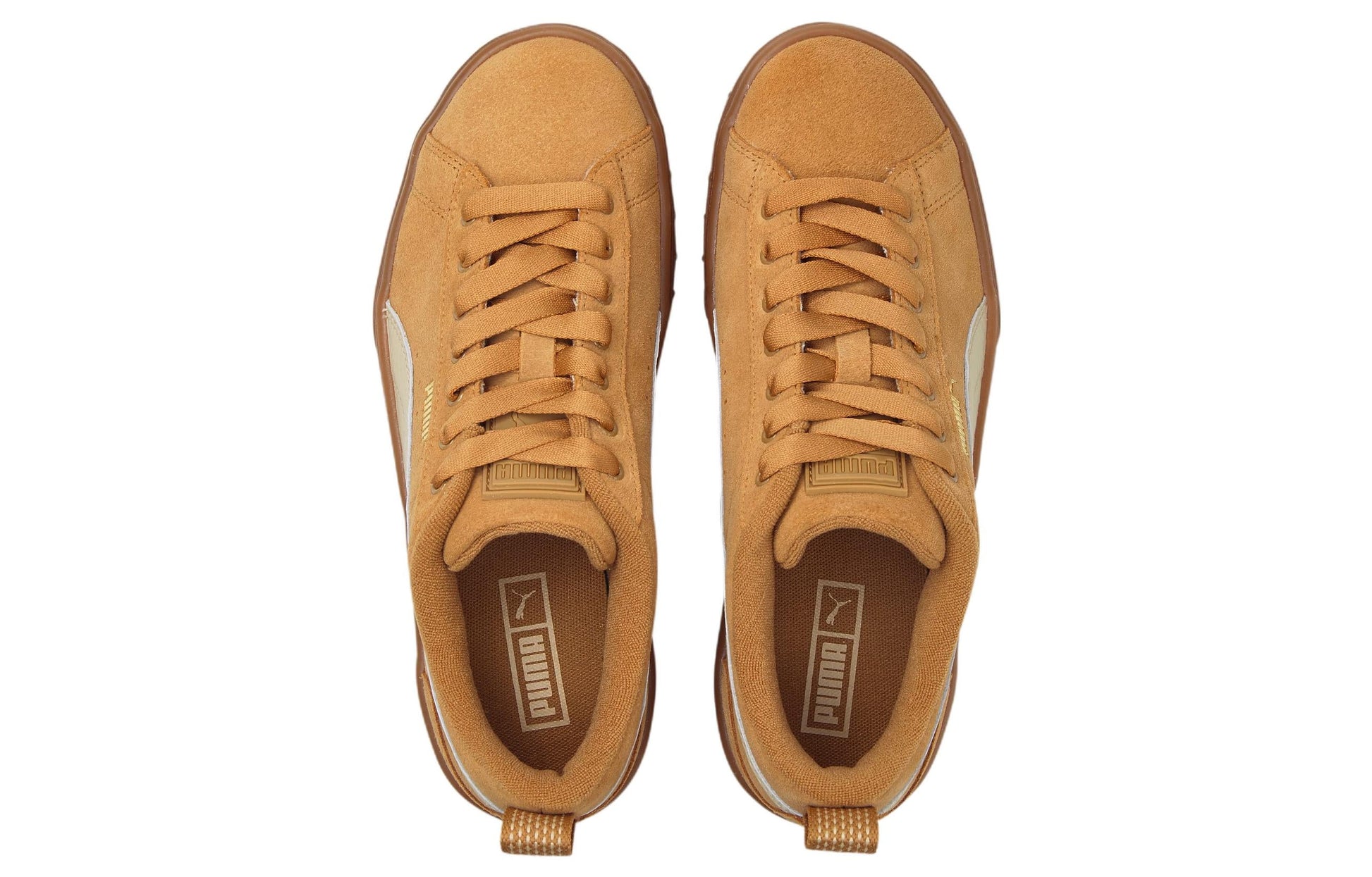 (WMNS) PUMA Mayze Wedge Suede 'Desert Tan' 386744-01