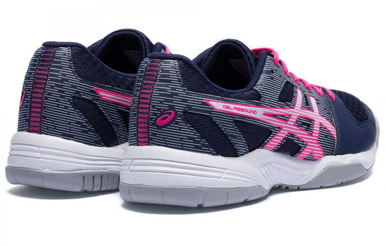 (WMNS) ASICS Gel-Rebound Volleyball Sneakers 'Navy' 1072A086-002