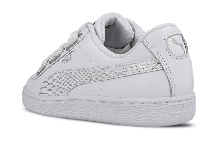 (WMNS) PUMA Basket Heart Oceanaire Leisure Board Shoes White 366443-02