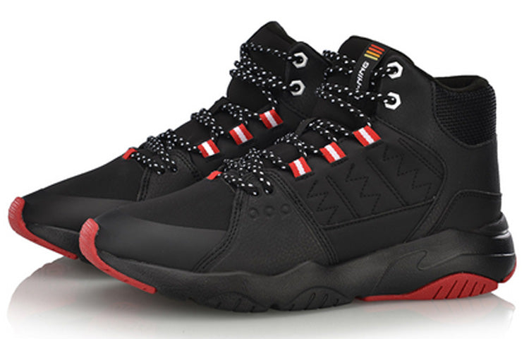 (WMNS) Li-Ning Pioneer High 'Black Red' AGCN164-1