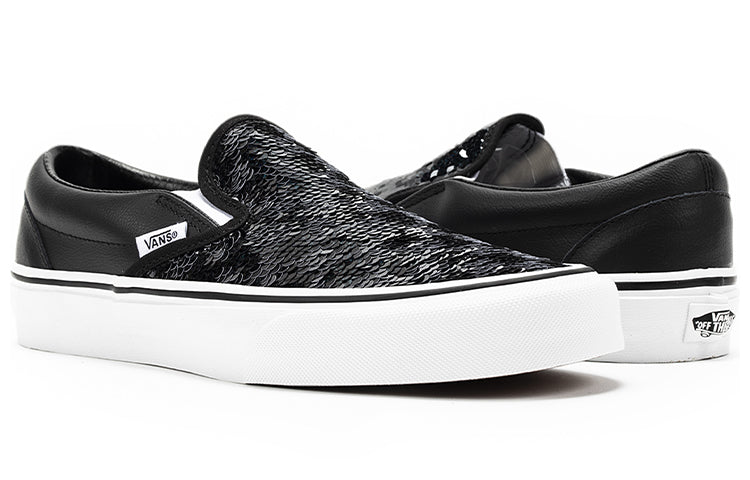Vans Classic Slip-On 'Flipping Sequins - Black Checkerboard' VN0A4BV3TB8
