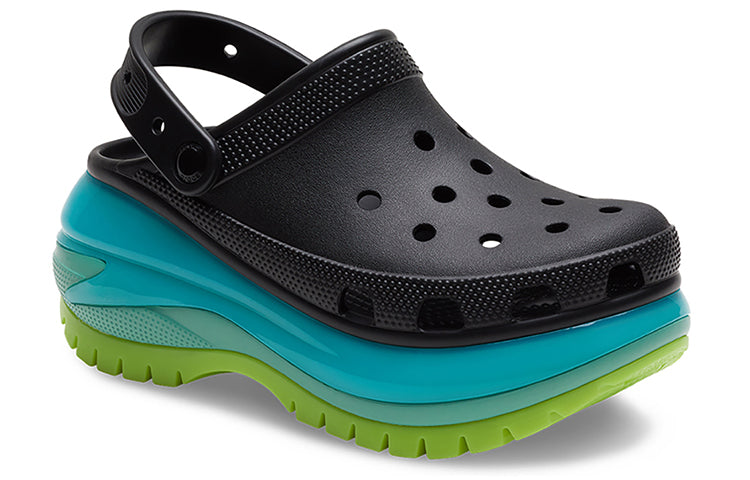 Crocs Mega Crush Clogs 'Black Multi' 207988-0C4