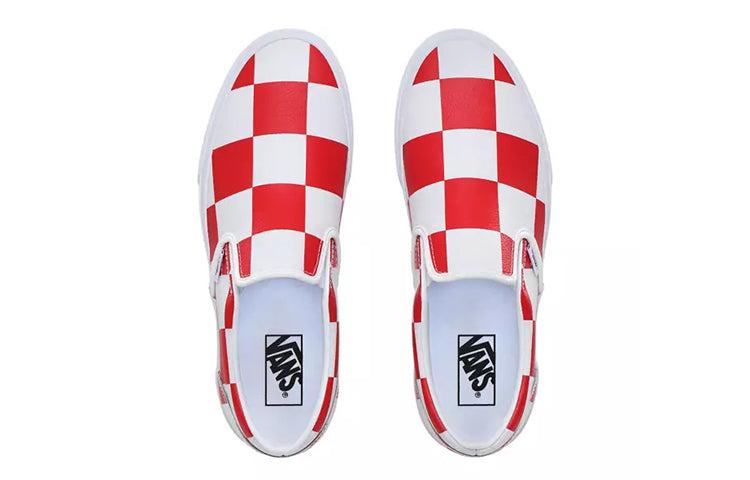 Vans Classic Slip-On 'Leather Check' VN0A4BV3TBV