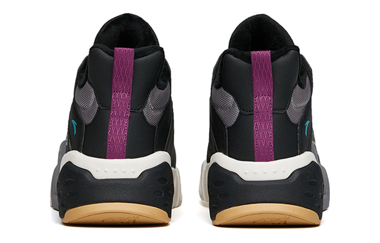 ANTA Retro Low Sneakers 'Black Grey Blue' 112148980-2