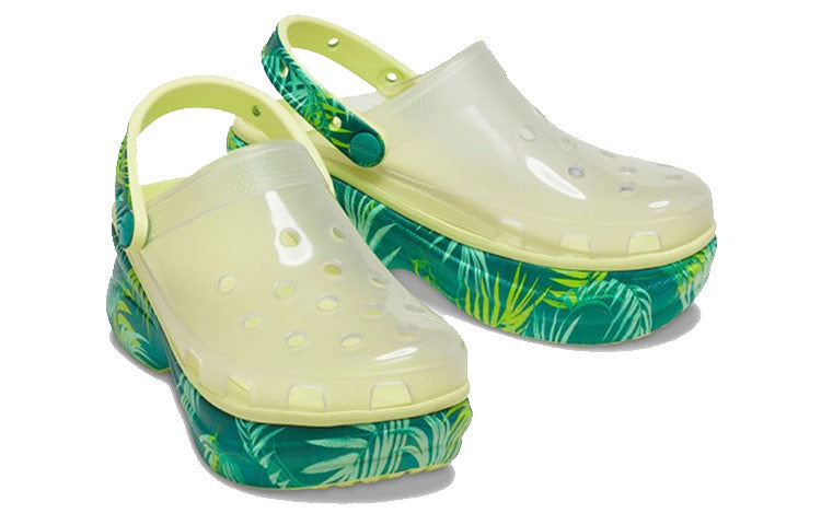 (WMNS) Crocs Classic clog Sports sandals 'Green' 207253-90H