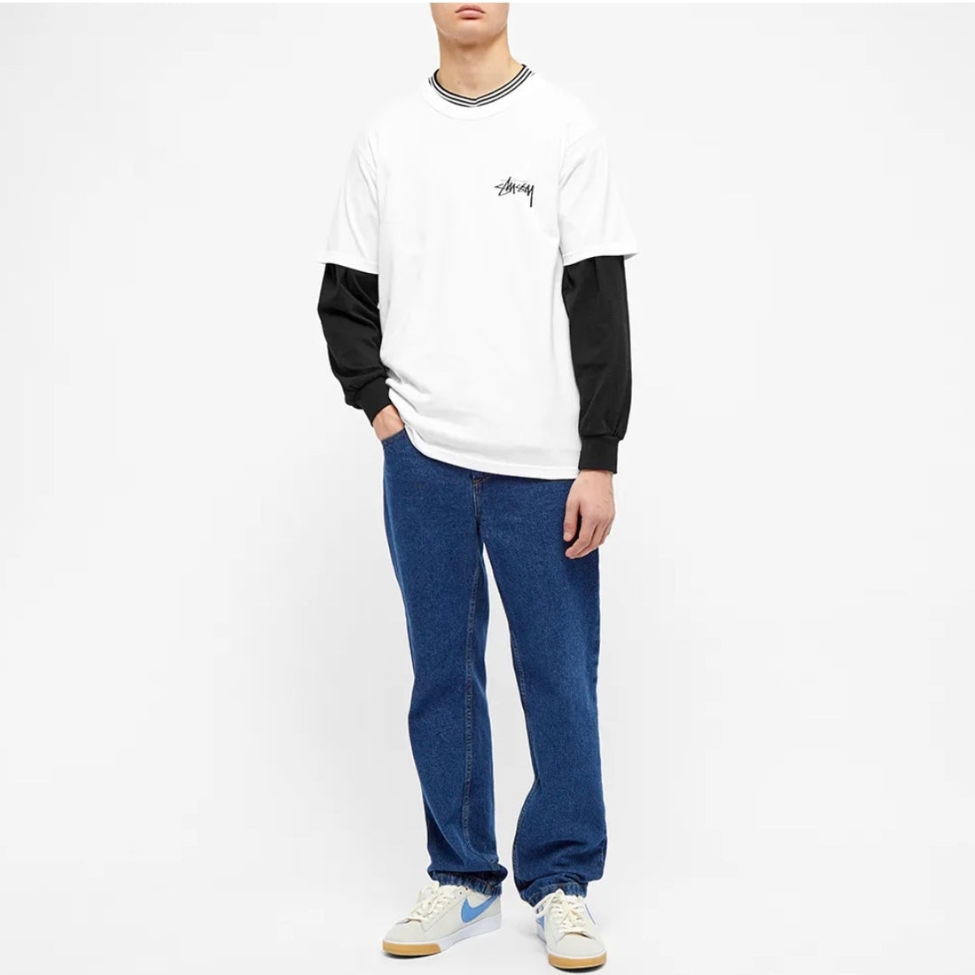 Stussy Say It Loud Logo Short Sleeve Unisex White 1904481-WHITE