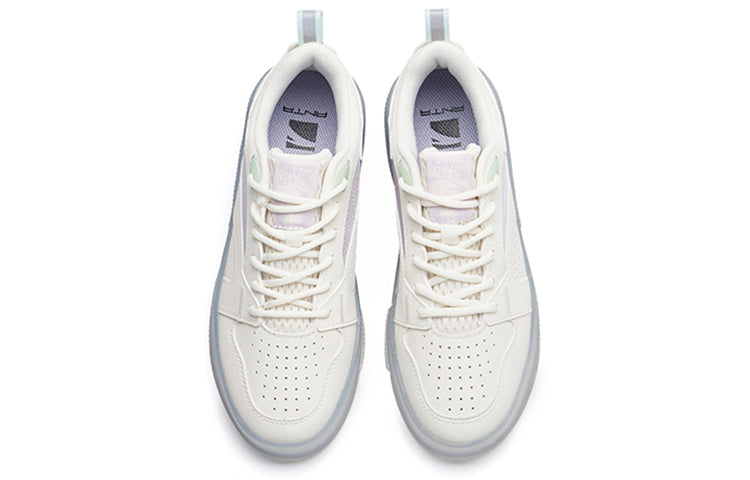 (WMNS) ANTA x Care Bears Skateboarding Series Sneakers 'Love-A-Lot White Purple' 122228040-2