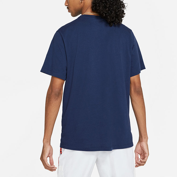 Nike As Men's Nike Sportswear Tee Swoosh 12 Month Causual Sports Ventilate Logo Male Green DB6471-410