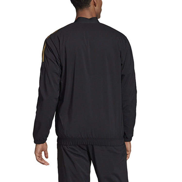 adidas Casual Training Sports Jacket Black DX7717