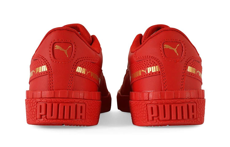 (PS) PUMA Cali Taping Sneakers Red 373664-04