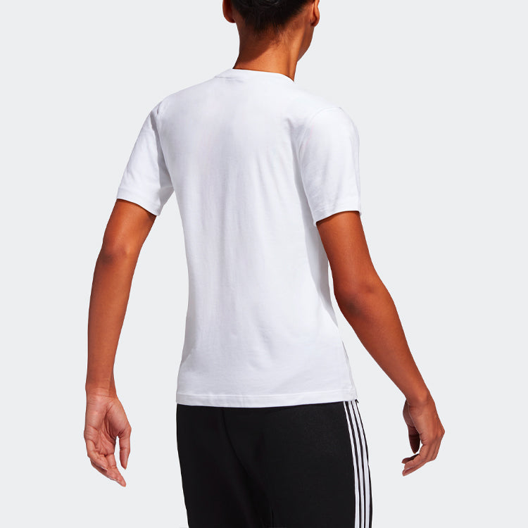 (WMNS) adidas originals Casual Sports Short Sleeve White FJ9455