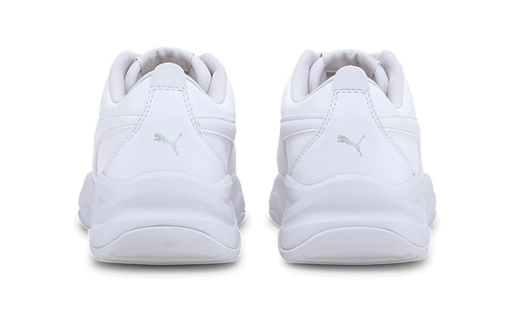 (GS) PUMA Cilia Mode Low Top Running Shoes White 374231-02