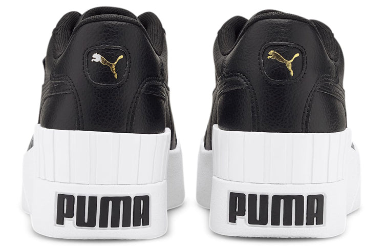 (WMNS) PUMA Cali Wedge 'Black White' 373438-02