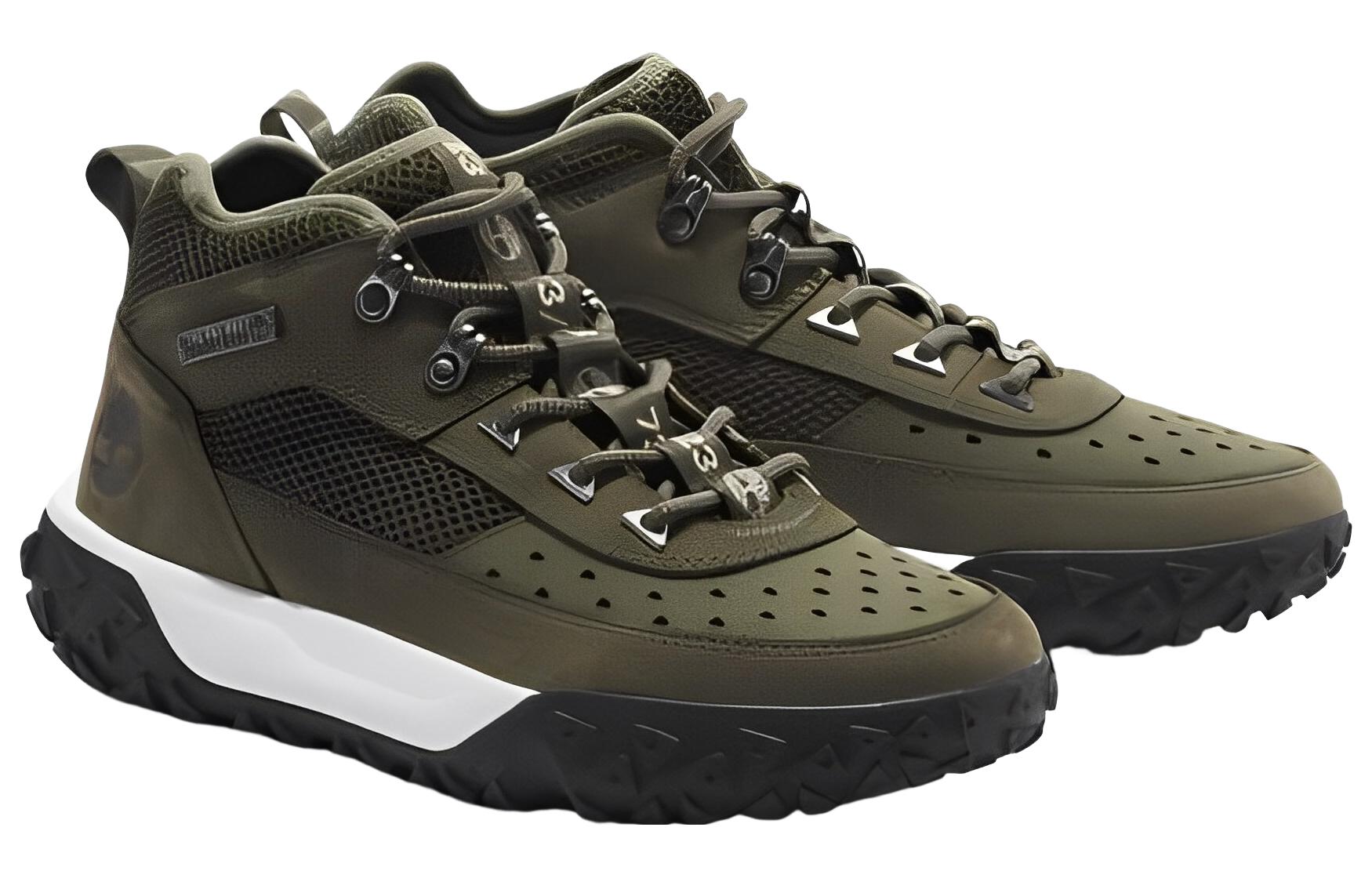 Timberland GreenStride Motion 6 Leather Hiking Boot 'Dark Green' A5VCV