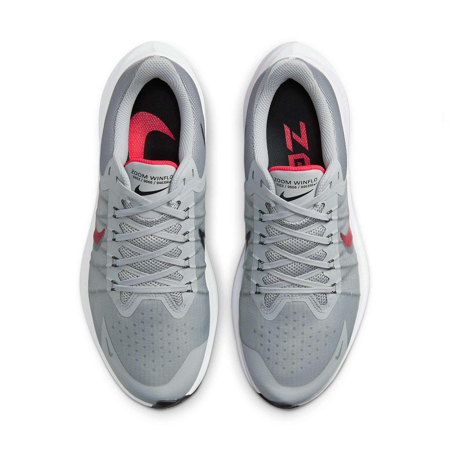 Nike Air Zoom Winflo 8 'Light Smoke Grey Siren Red' CW3419-005