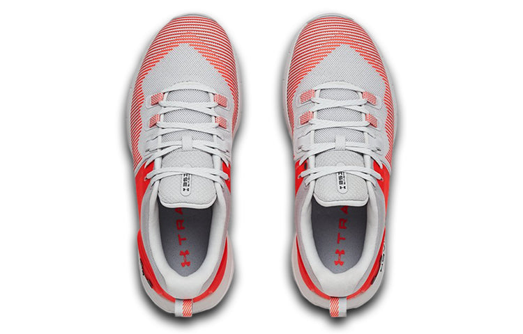 (WMNS) Under Armour HOVR Rise 'Halo Grey Orange' 3022208-106