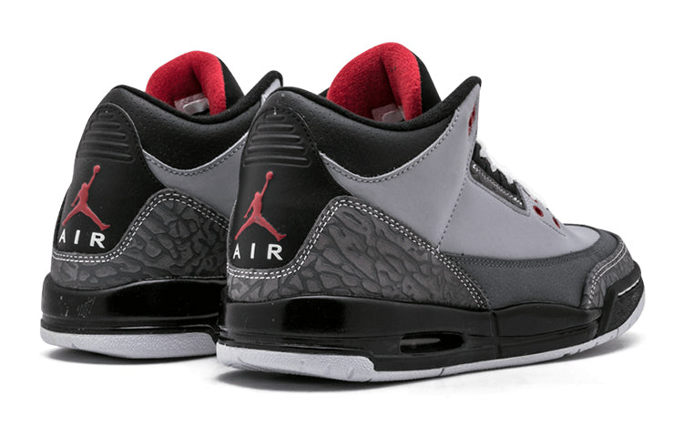 (GS) Air Jordan 3 Retro 'Stealth' 398614-003