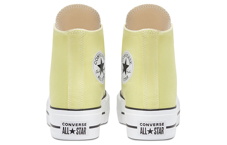 (WMNS) Converse Chuck Taylor All Star Platform High 'Light Citron' 570433C