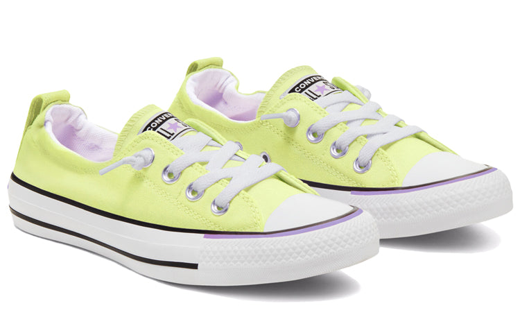 (WMNS) Converse Chuck Taylor All Star Shoreline Slip-On Fluorescence Yellow Sneakers 567732F