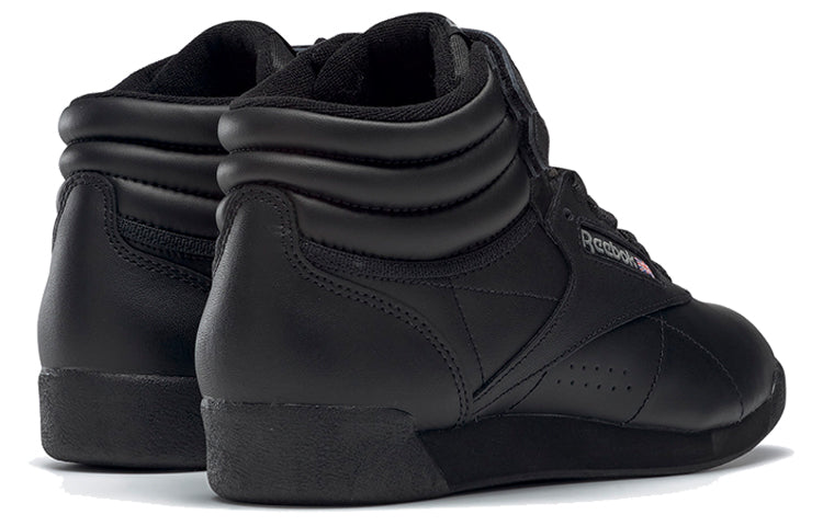 (WMNS) Reebok Freestyle High 'Triple Black' 2240