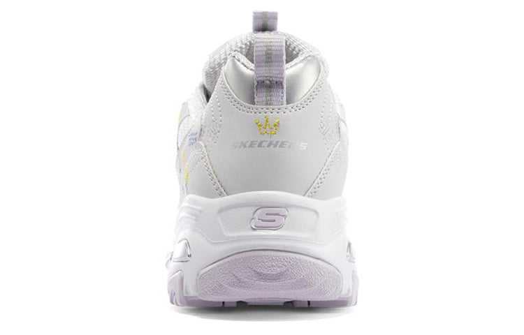 (WMNS) Skechers D'Lites 1.0 'Whtie' 896155-LAV