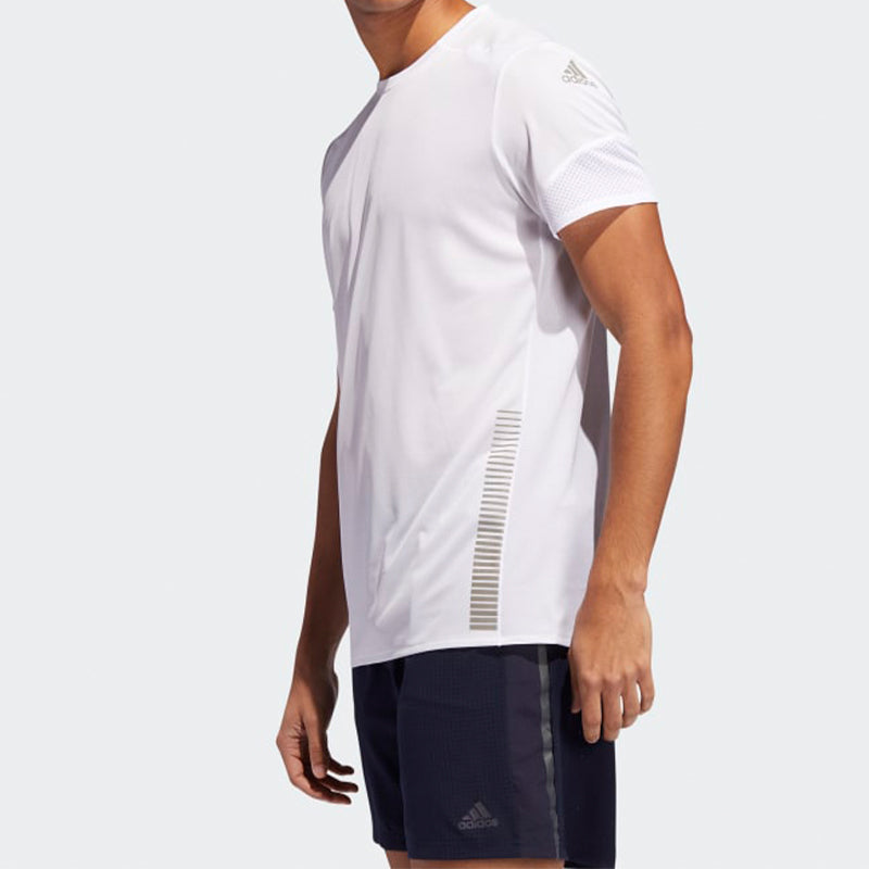 Men's adidas 25/7TeeRunr Running Short Sleeve White 7 Tee RunrT EI6325