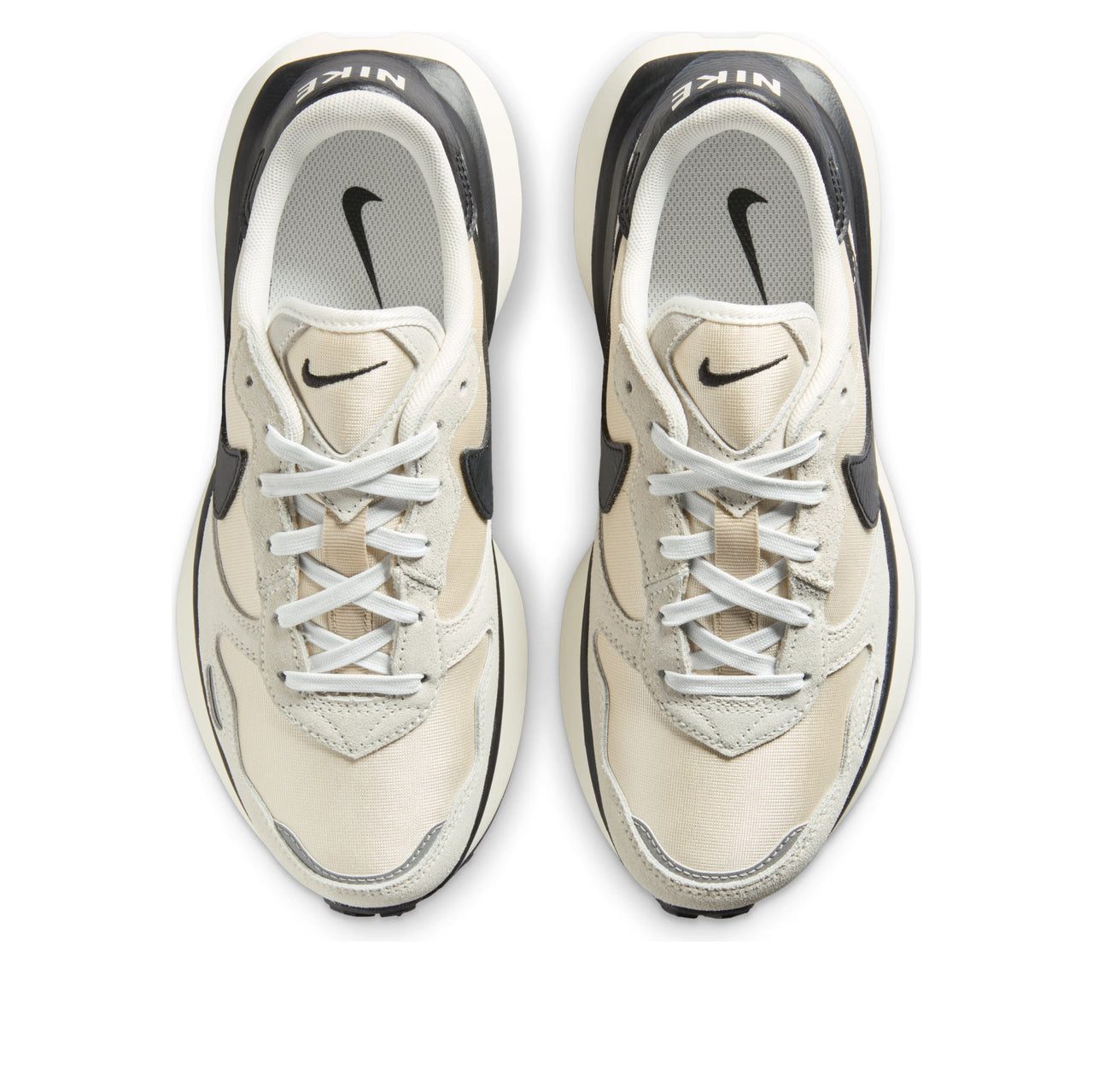 (WMNS) Nike Phoenix Waffle 'Summit White Black' FD2196-100