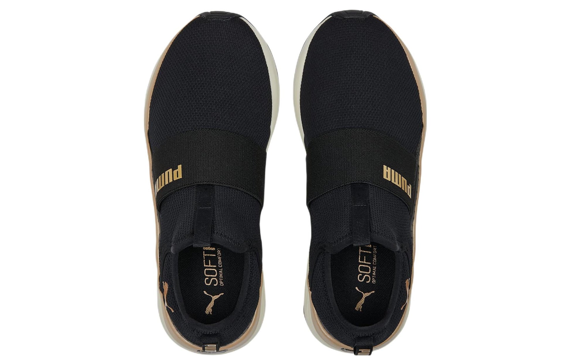 (WMNS) Softride Sophia Slip On 'Black Gold' 195161-14