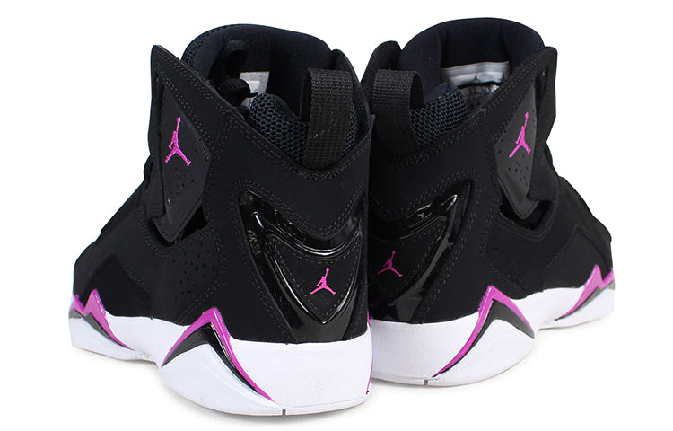 (GS) Air Jordan True Flight 'Black Fuchsia' 342774-001