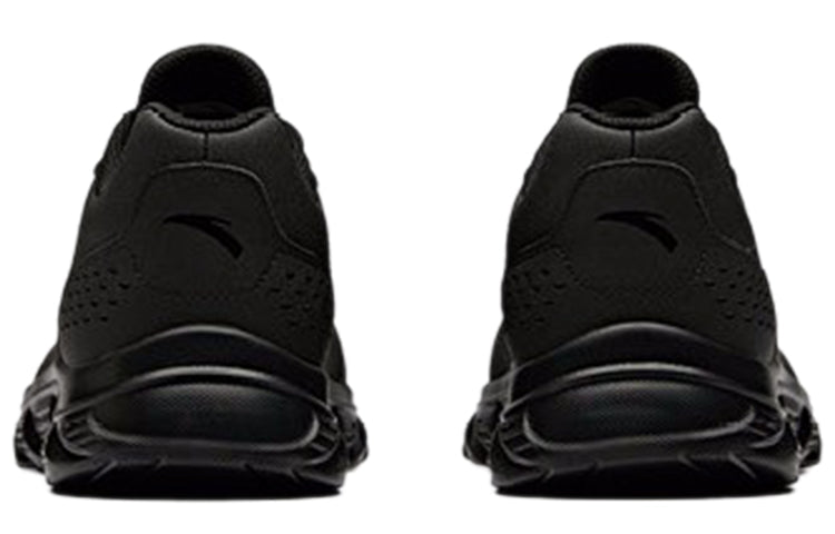 ANTA Running Series Sneakers Leather 'Black' 91835529-6