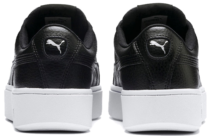 (WMNS) PUMA Vikky Stacked Black 369143-01