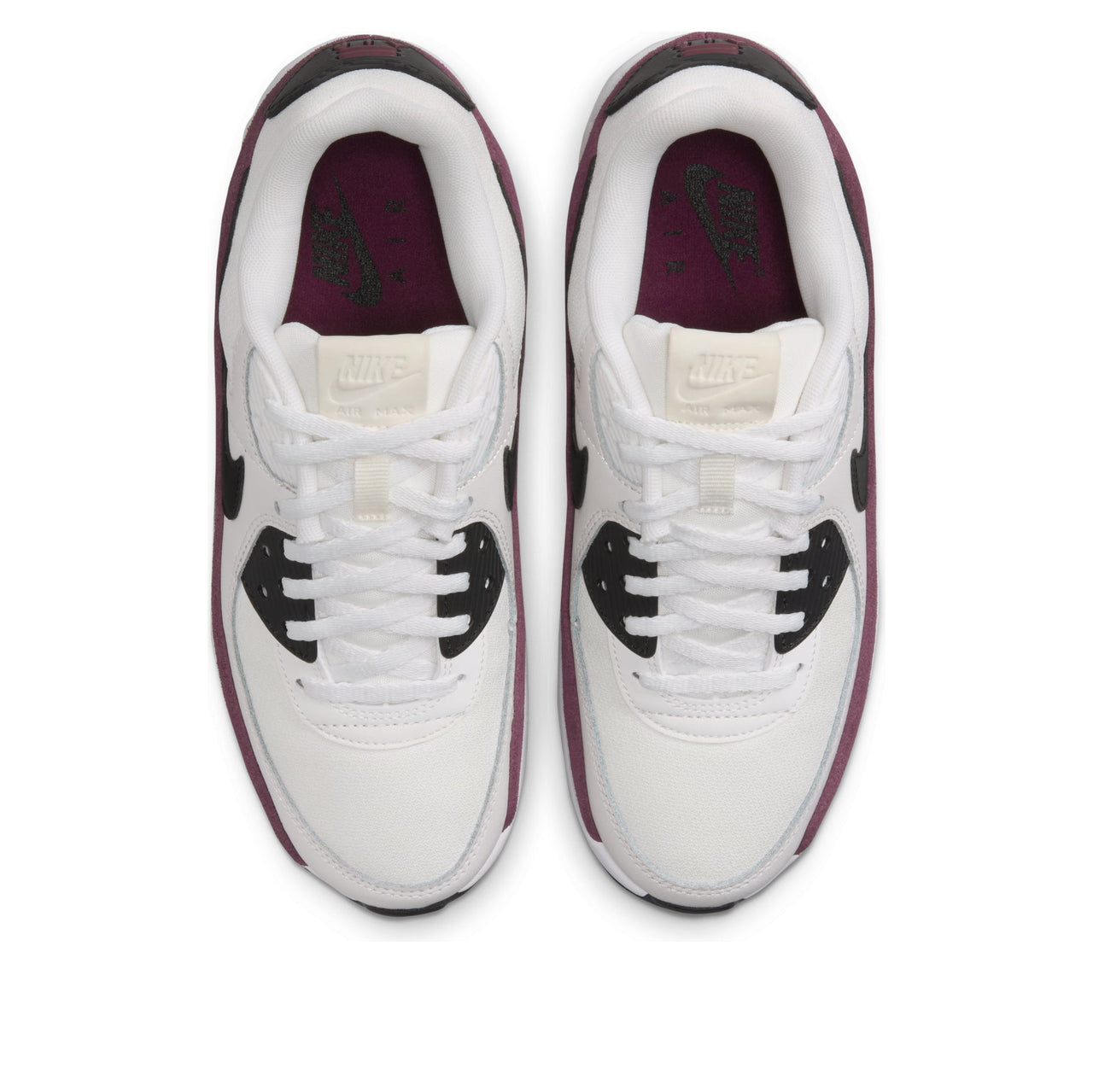 (WMNS) Nike Air Max 90 LV8 'Sail Night Maroon Phantom Black' FD4328-107