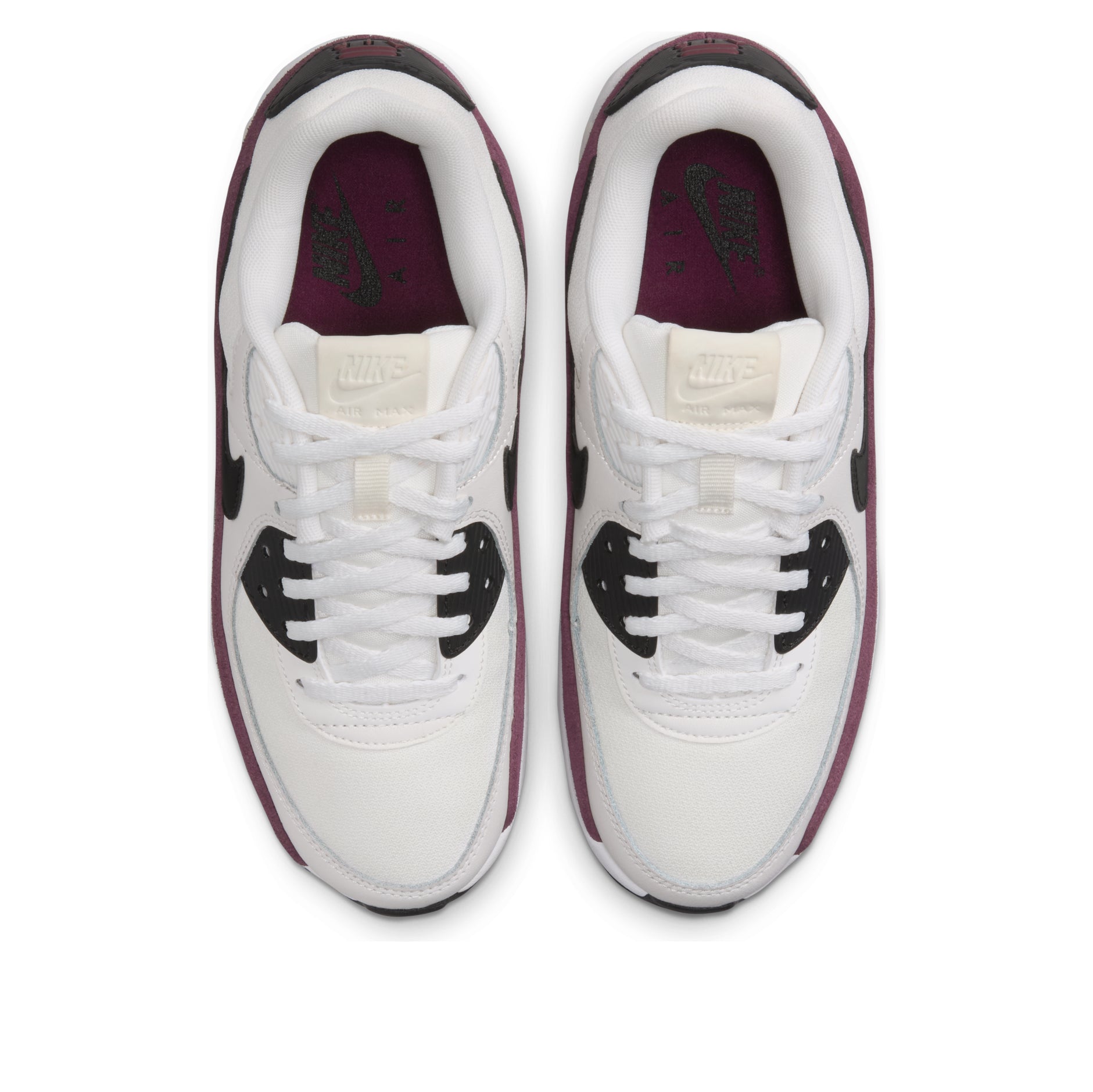 (WMNS) Nike Air Max 90 LV8 'Sail Night Maroon Phantom Black' FD4328-107
