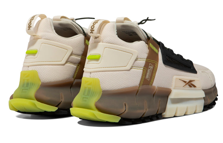 Reebok Zig Kinetica Edge Cozy Shock Absorption Low Top Shoes/Sneakers Unisex Brown GY3575