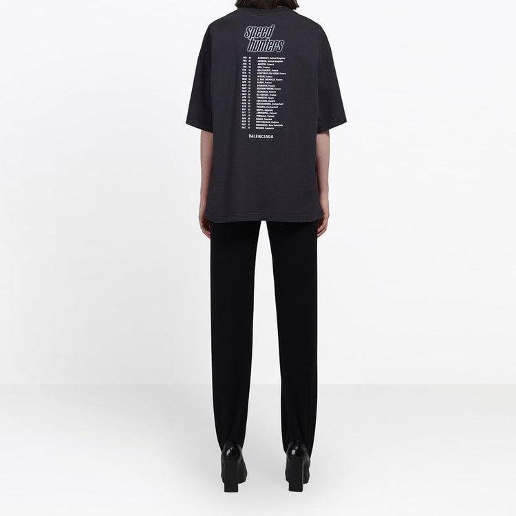 Balenciaga Washed Short Sleeve Speedhunters Tee 541702TCV381055