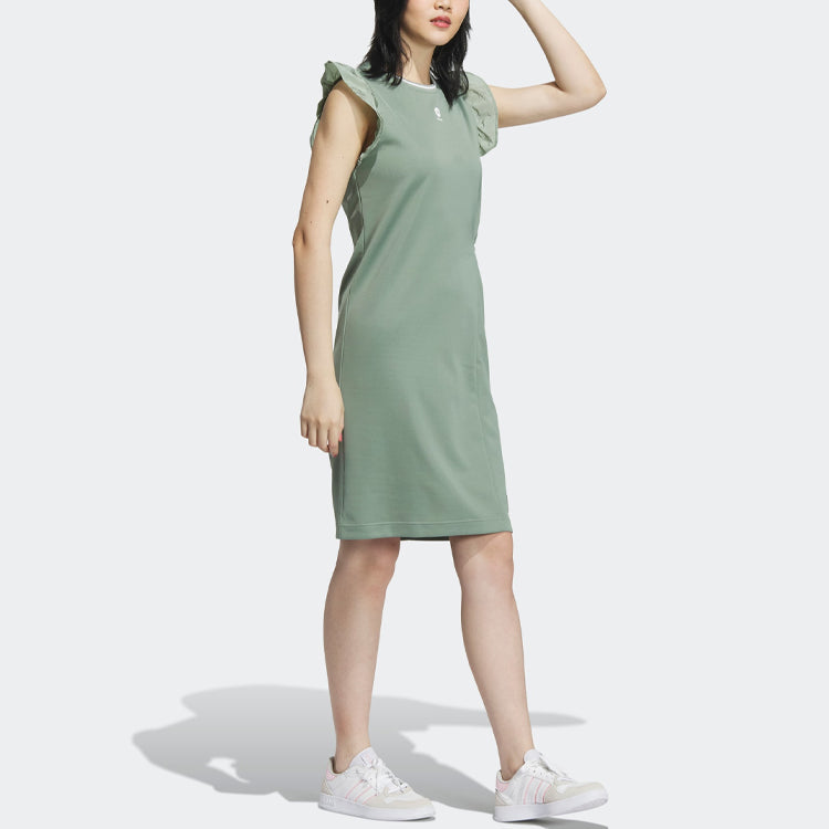 (WMNS) adidas Neo Basketball Dresses 'Olive Green' IJ6605