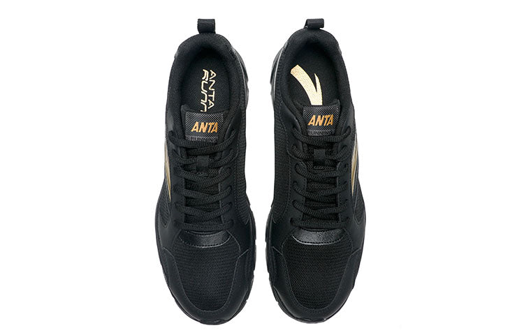 ANTA Running Series Sneakers 'Black Gold' 912225571-6