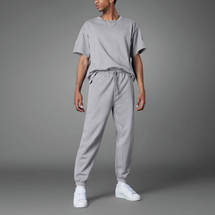 adidas originals Blue Version Essential French Terry Sweatpants 'Grey' HM6490