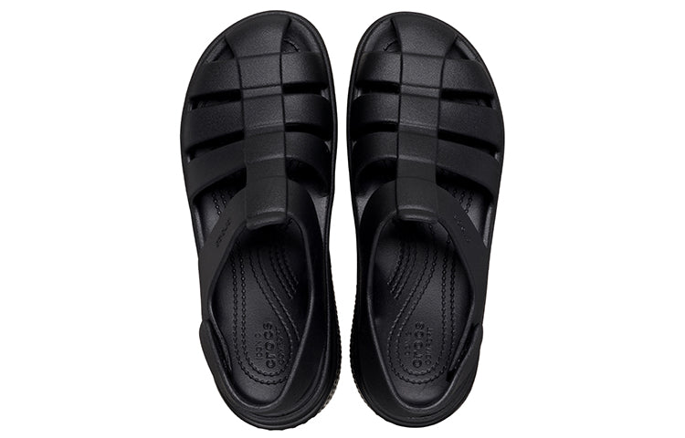 Crocs Stomp Fisherman Sandals 'Black' 209938-001