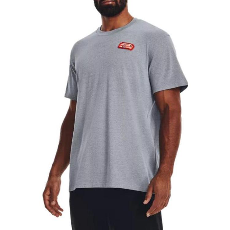 Under Armour Heavyweight T-shirt 'Grey' 1376836-035