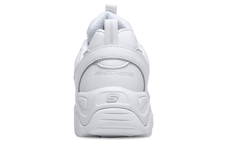 (WMNS) Skechers D'Lites 2.0 Low-Top Running Shoes White 88888328-WHT
