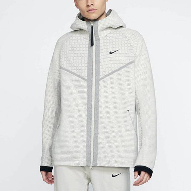Nike Casual Training Sports hooded Knit Jacket White BV4618-072
