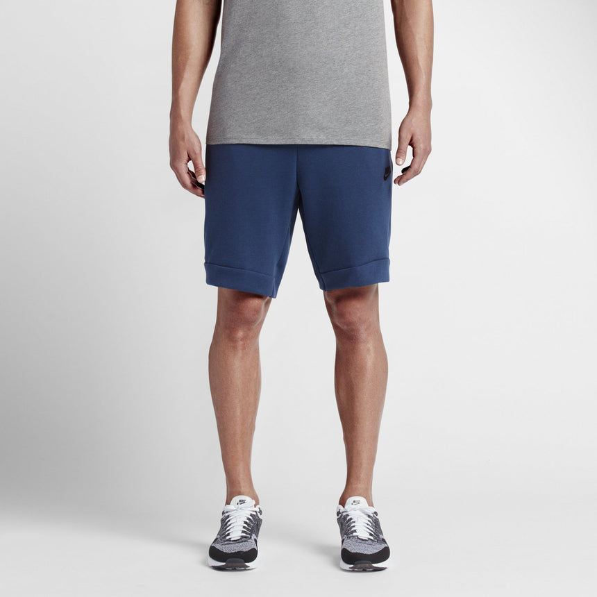 Nike Lacing Knit Casual Sports Shorts Navy Blue 805161-423
