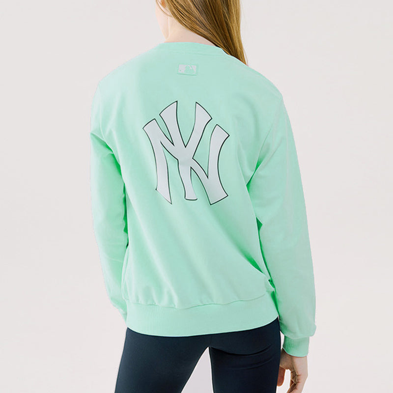 MLB New York Yankees Sports Long-Sleeve Fleece Unisex Green 31MT03011-50T