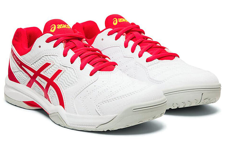 (WMNS) ASICS Gel-Dedicate 6 'White Red Grey' 1042A067-102