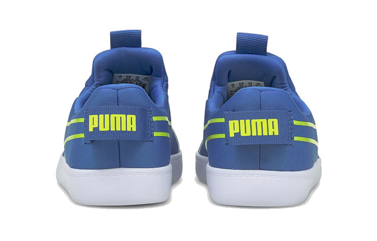 PUMA Courtflex V2 Slip On Kids' Blue 374858-02