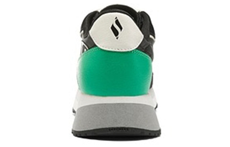 (WMNS) Skechers Heydayz Sport Shoes 'Black Green Grey' 155495-BKGR