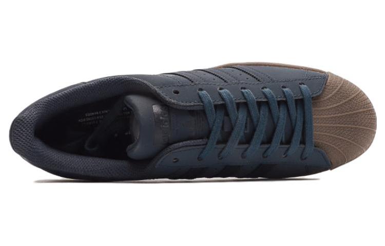 adidas Superstar Shoes Canvas 'Navy Gum' GW6226