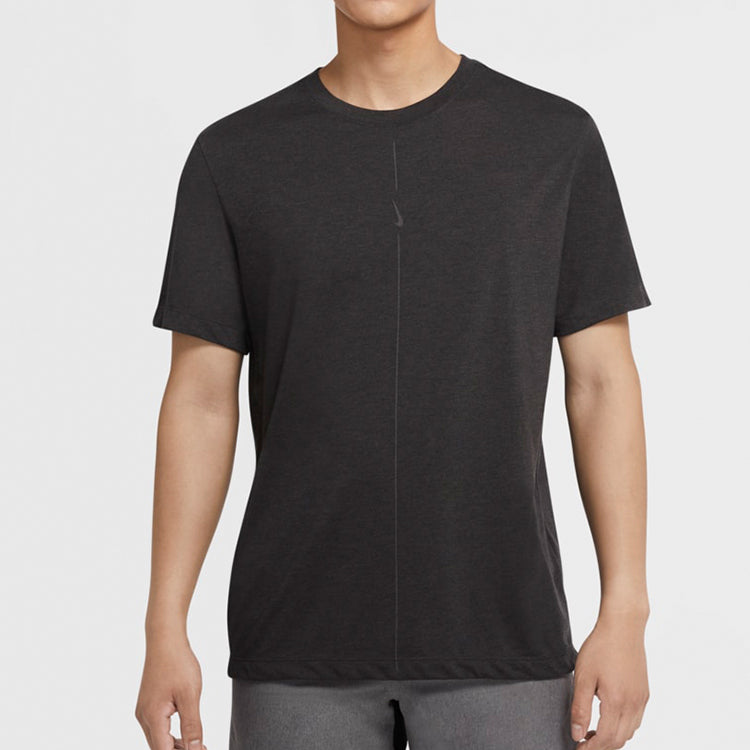 Men's Nike Yoga Dri-FIT Quick Dry Short Sleeve T-Shirt CT6477-010