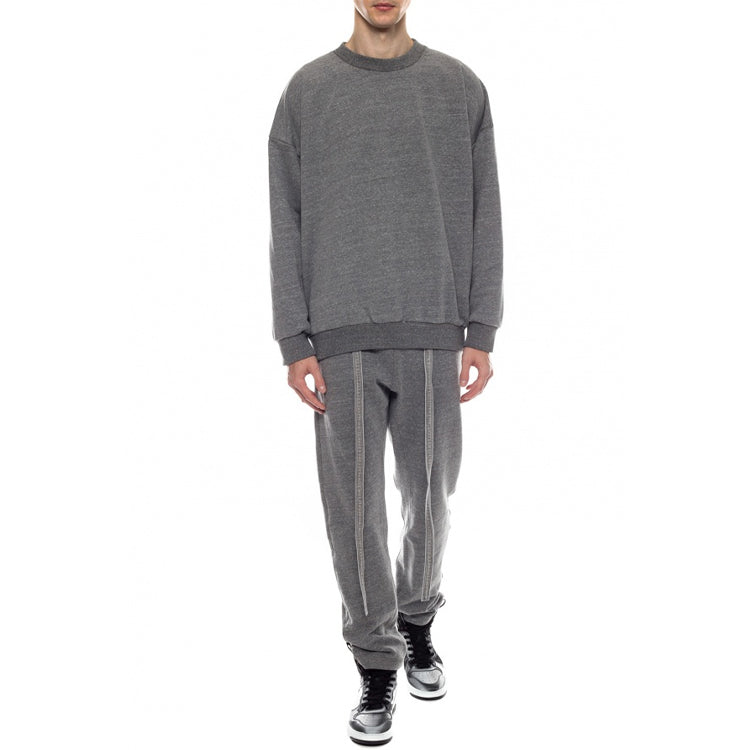 Men's Fear of God Loose Fit Round Neck Back LOGO Gray FOG-SS20-253